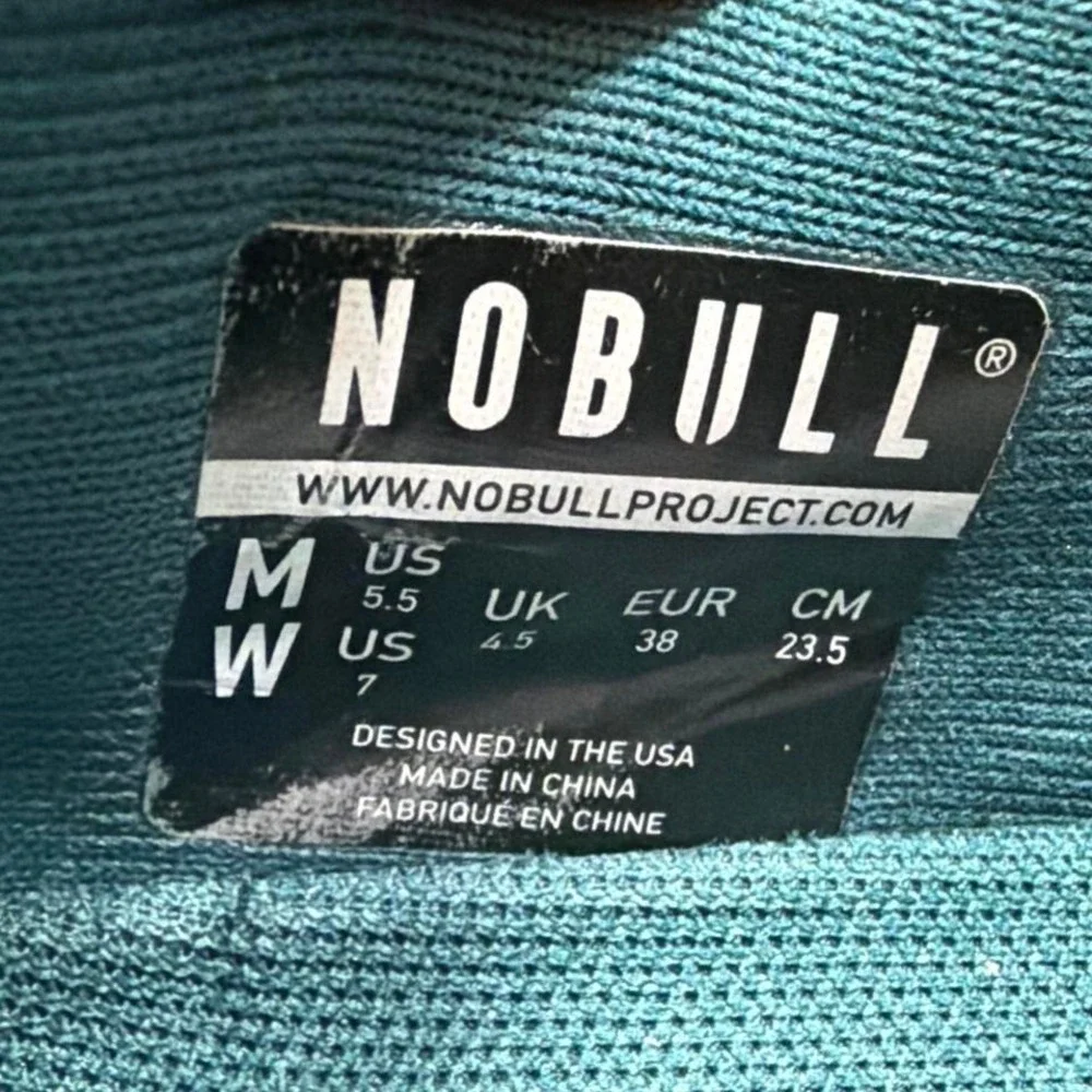 NOBULL Journey Knit‎ Running Shoes Dark Teal Forest Green Women's 7 (EU 38) Gym
